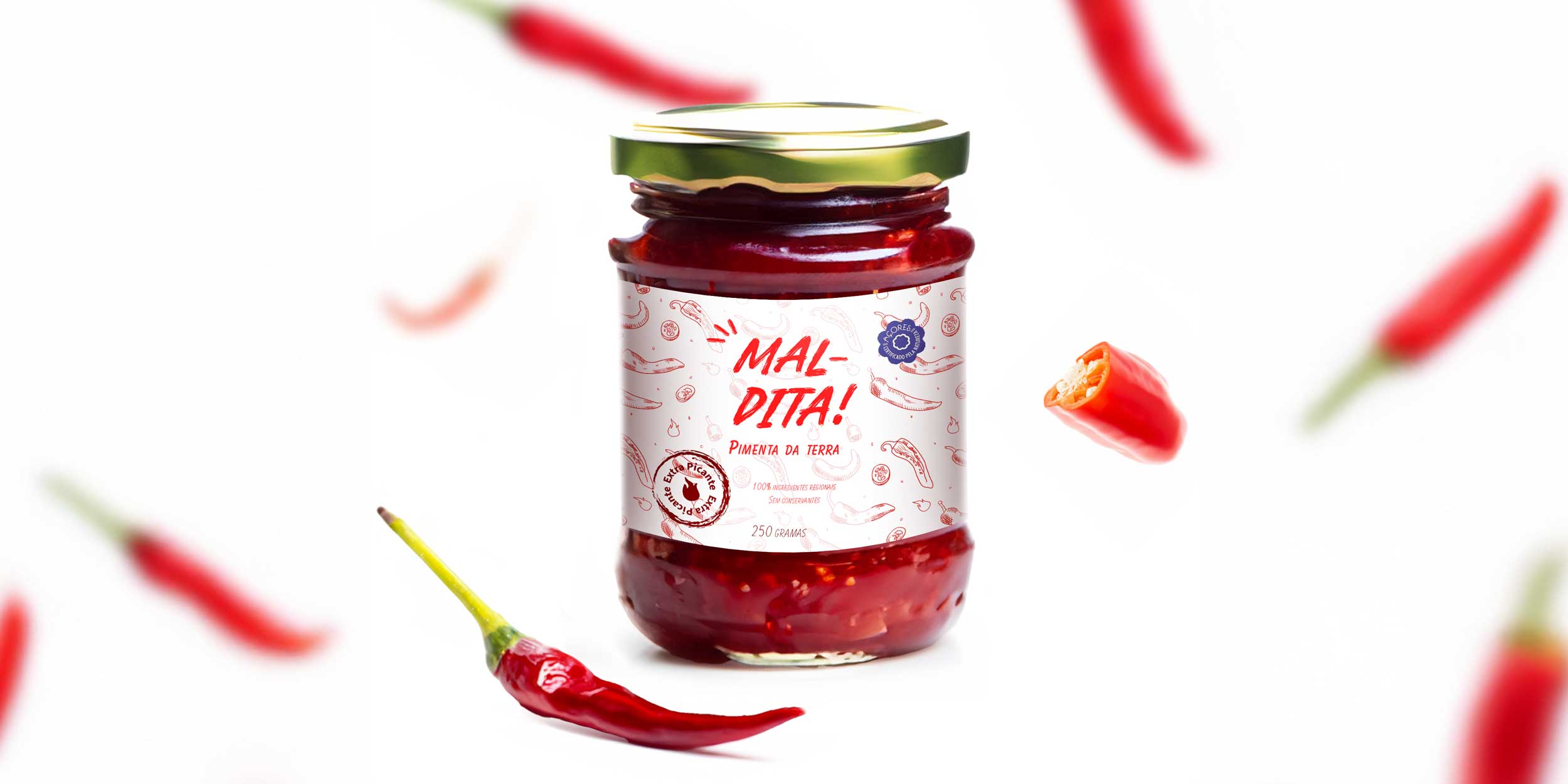 Maldita: Identidade Visual para Pimenta da Terra