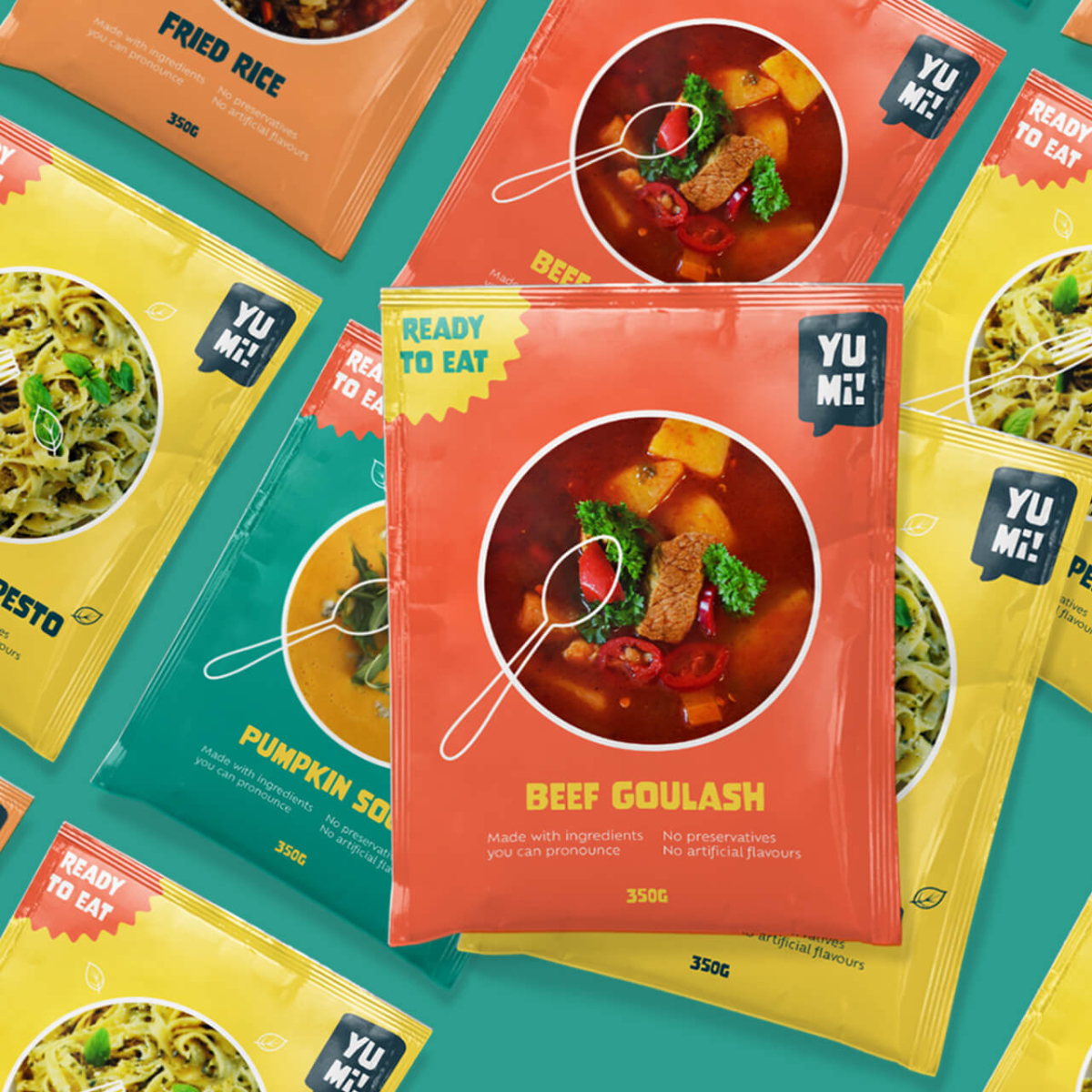 Yumi Personal Cooking Branding Thumbnail