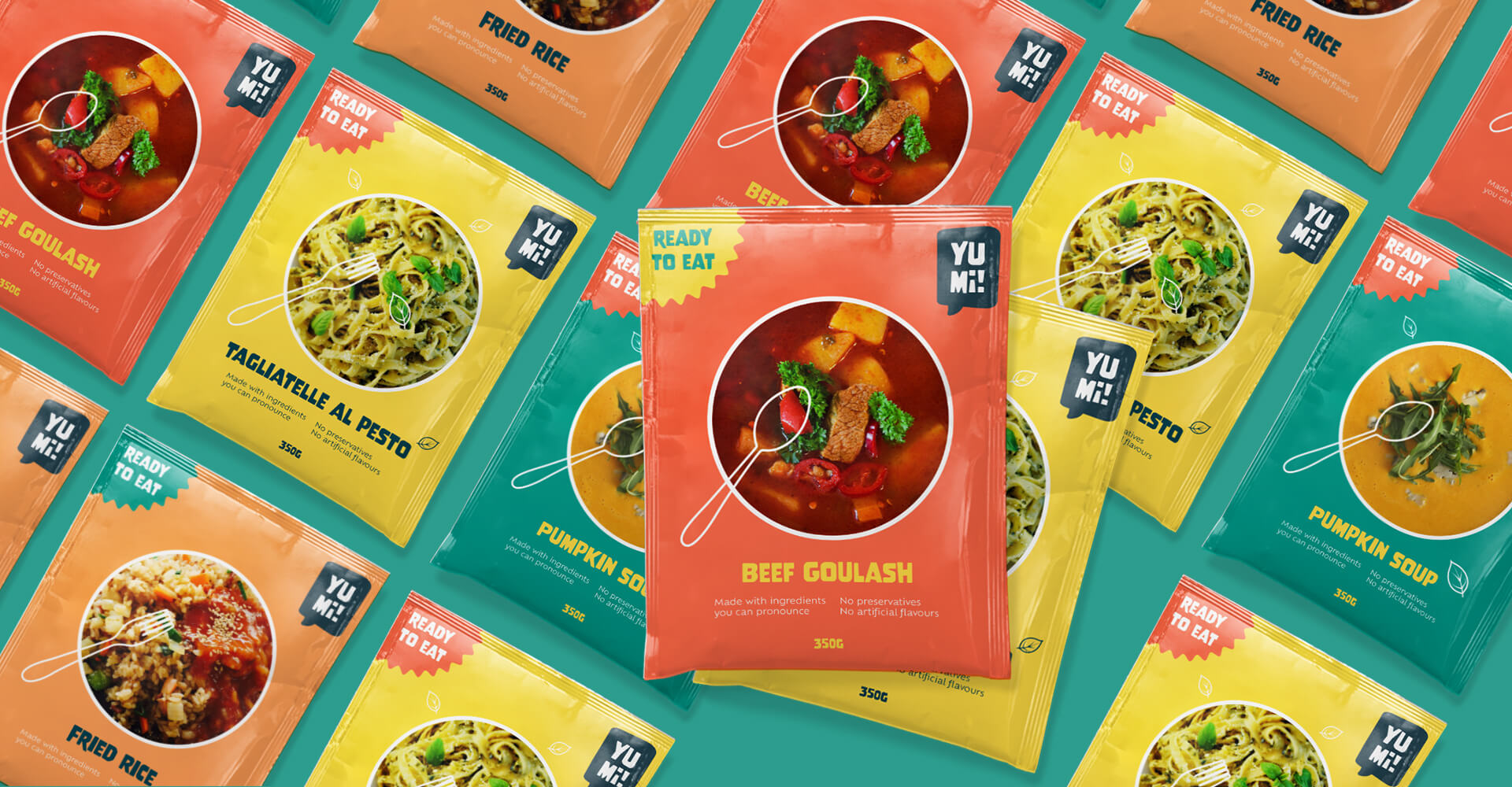 Food Packaging Design by Mariana Ponte